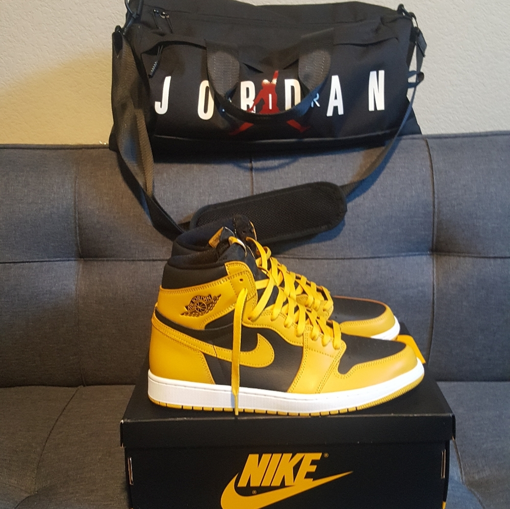 Air Jordan 1 Pollen BLK/WHT/Pollen